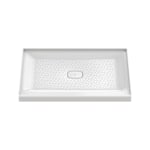 Aspirations 48 x 36-Inch Single Threshold Shower Base With Center Drain