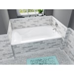 Cadet® 72 x 42-Inch Drop-In Bathtub