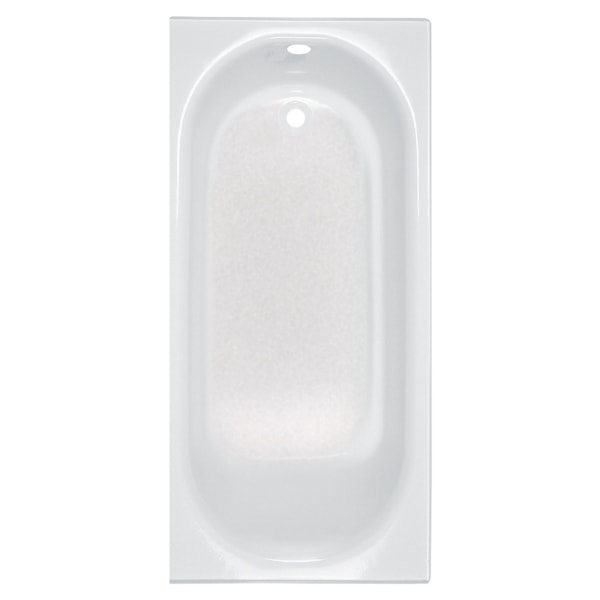 Princeton® Americast® 60 x 30-Inch Integral Apron Bathtub Above Floor Rough with Left-Hand Outlet