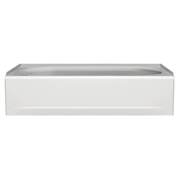 Princeton® Americast® 60 x 30-Inch Integral Apron Bathtub Above Floor Rough Right-Hand Outlet with Integral Drain