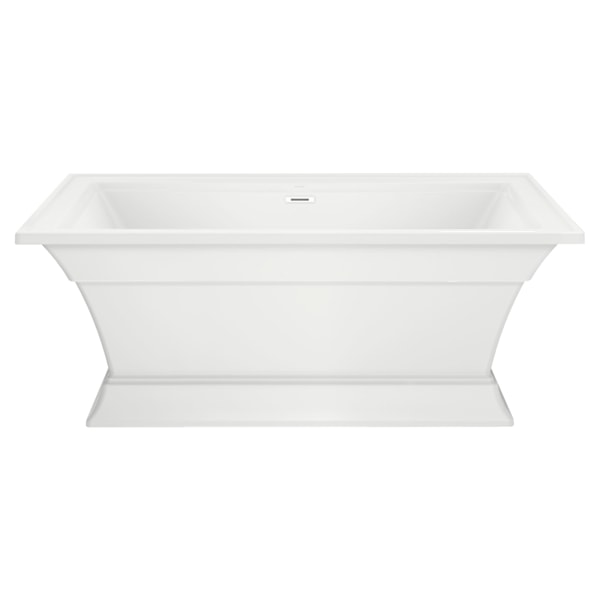 Town Square® S 68 x 36-Inch Freestanding Bathtub Center Drain With Integrated Overflow