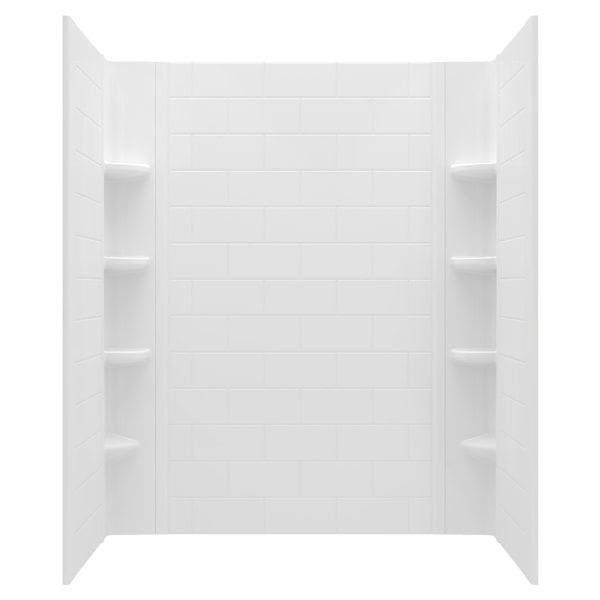 Ovation Curve 60X72 Lg Subway Pattern Shower Walls