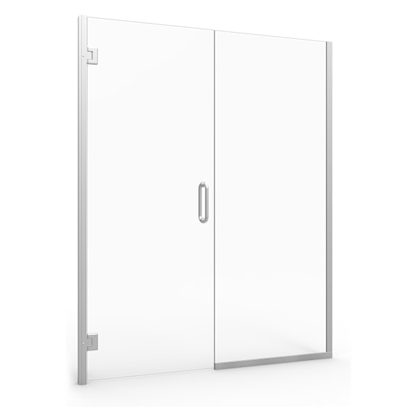 60 x 72-Inch Height Frameless Shower Door With Panel