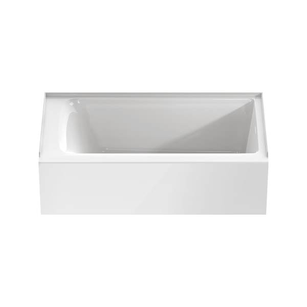 Aspirations 60 x 32-Inch Integral Apron Bathtub With Right-Hand Drain
