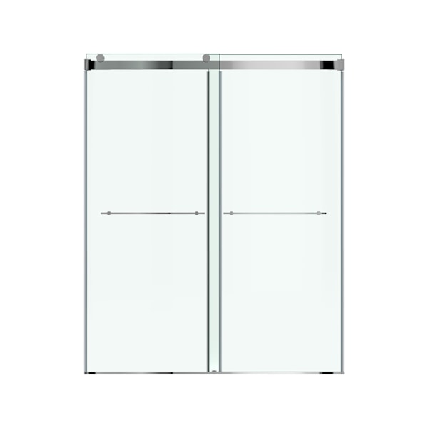 Aspirations 60 x 72-Inch Frameless Sliding Shower Door