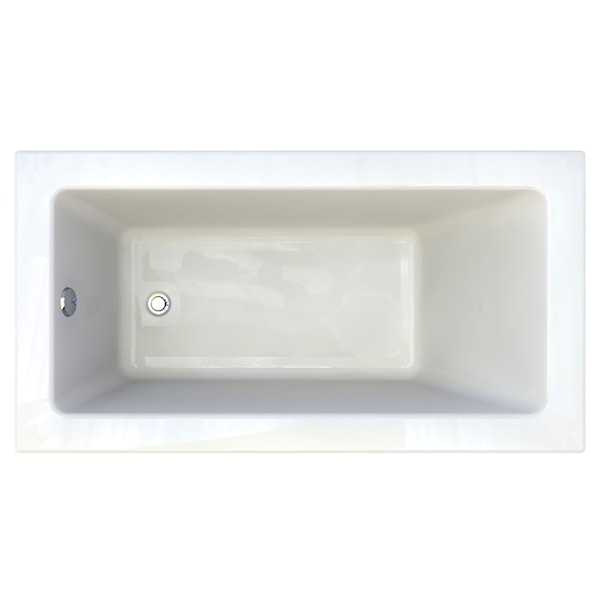 Studio Drop-In Soaking Bathtub with Zero Edge