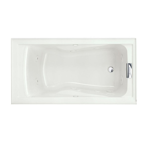 Evolution® 60 x 32-Inch Deep Soak® Integral Apron Bathtub Left-Hand Outlet With EverClean® Hydromassage System