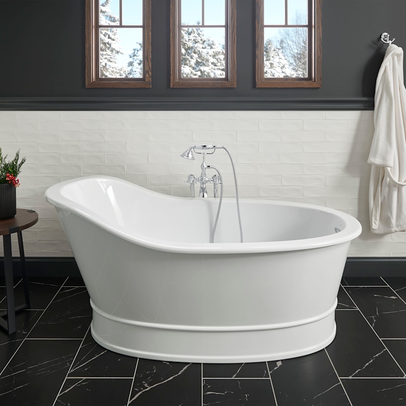 66 Inch Oak Hill Acrylic Freestanding Bathtub