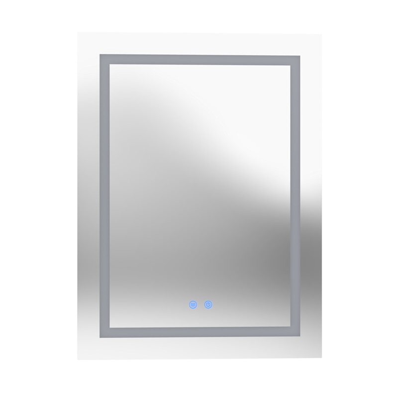 Orionis 24 by 32 Inch Rectangle Lighted Mirror with Anti-Fog