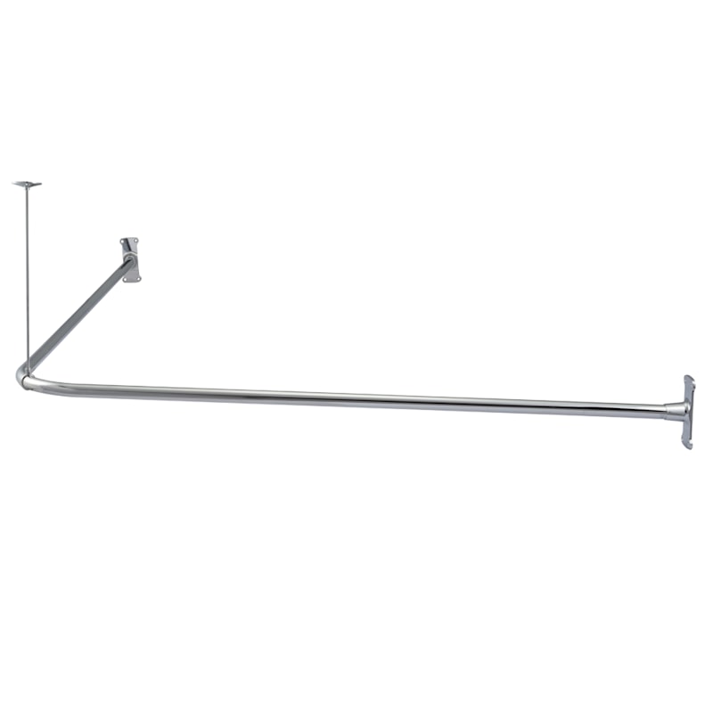L-Ring Shower Curtan Rod