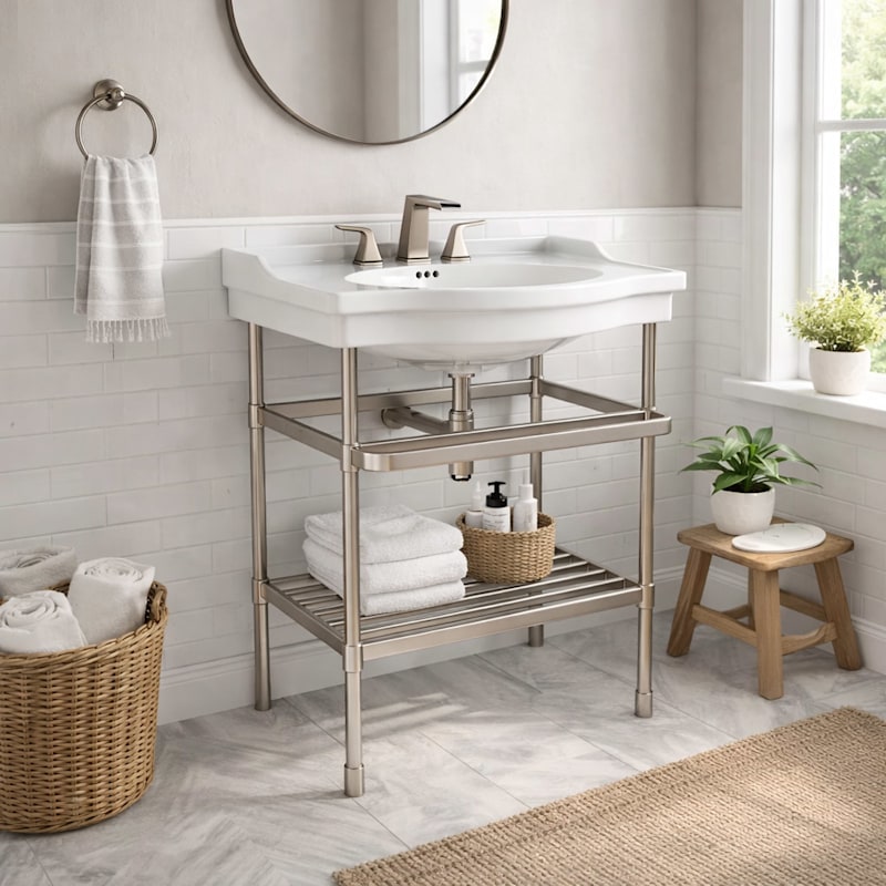 30 INCH BATHROOM CONSOLE SINK