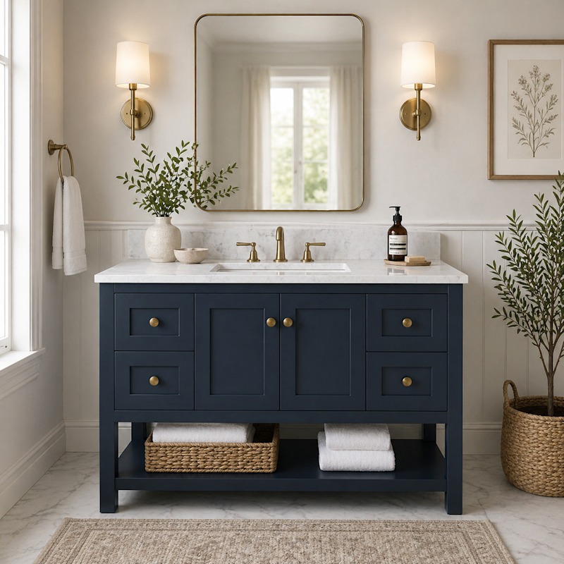 Carlow 48 Inch Modern Console Vanity