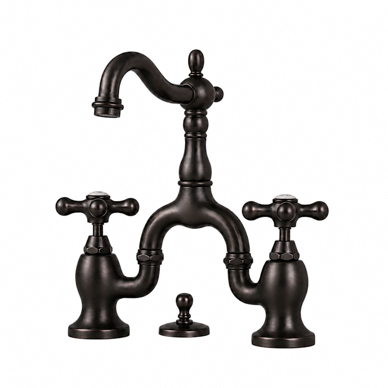 Bellmont Bridge Bathroom Sink Faucet - Metal Cross Handles