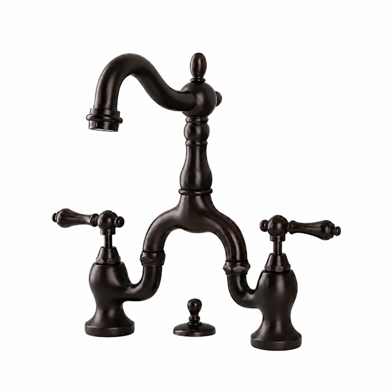 Bellmont Bridge Bathroom Sink Faucet - Metal Lever Handles