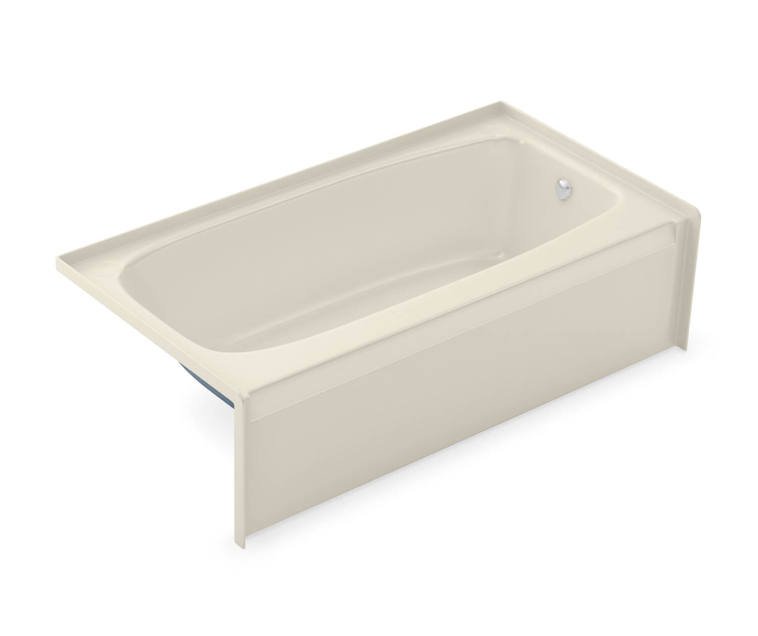 TO-3060 AcrylX Alcove Right-Hand Drain Bath in Black TO-3060 AcrylX Alcove Right-Hand Drain Bath in Black