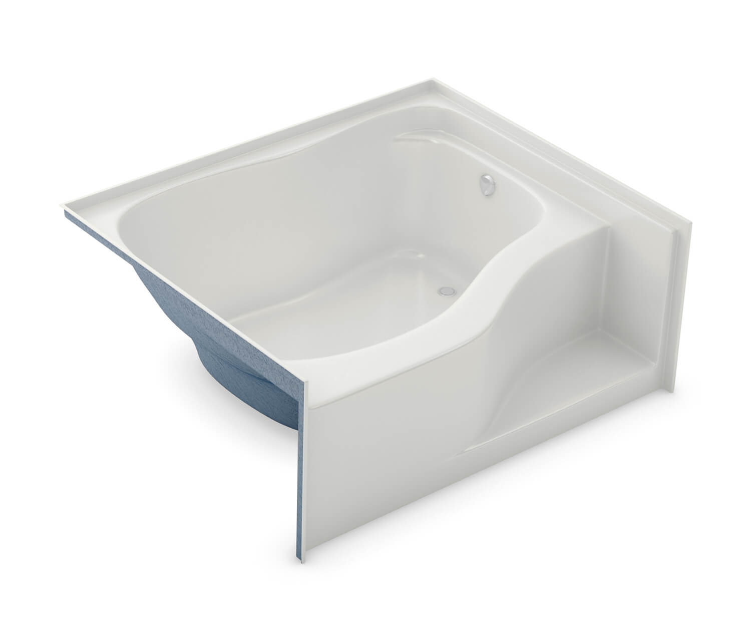 GT-4860 AcrylX Alcove Left-Hand Drain Bath in White | Bath, Aker en GT-4860 AcrylX Alcove Left-Hand Drain Bath in White | Bath, Aker en
