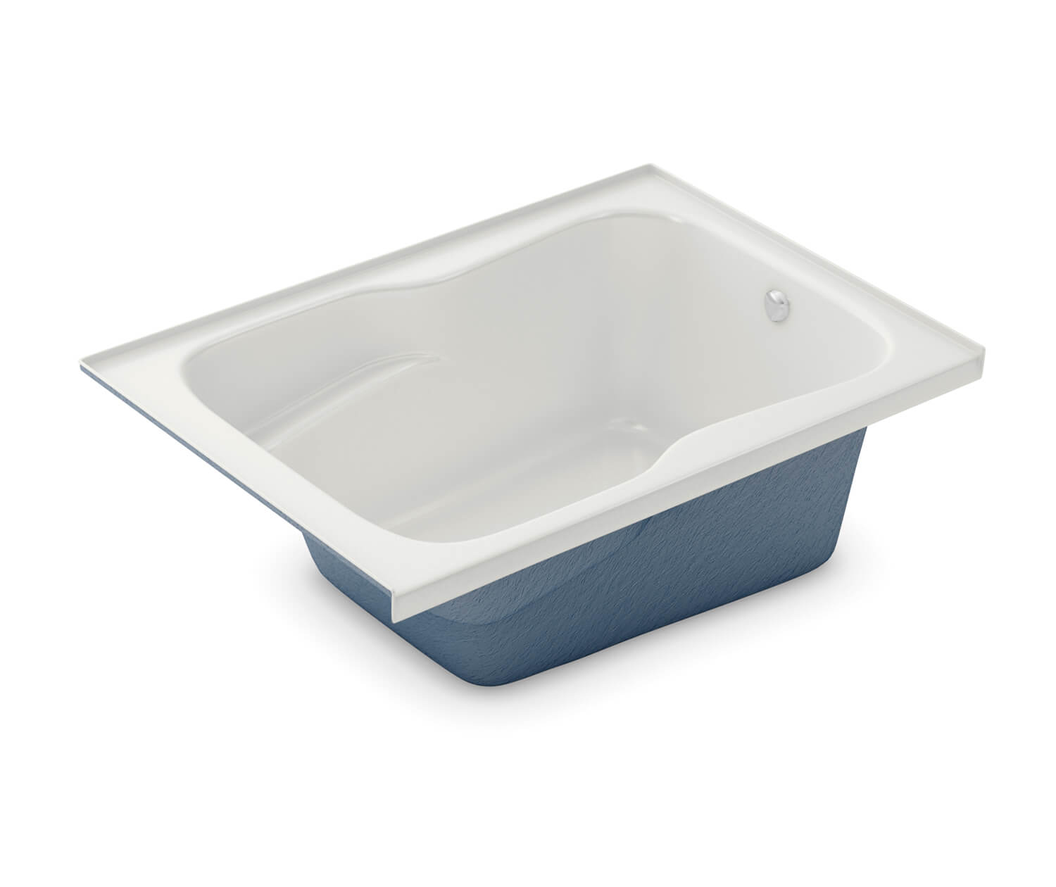 SBF-3660 AcrylX Alcove Right-Hand Drain Bath in Thunder Grey | Bathtub, Aker en SBF-3660 AcrylX Alcove Right-Hand Drain Bath in Thunder Grey | Bathtub, Aker en