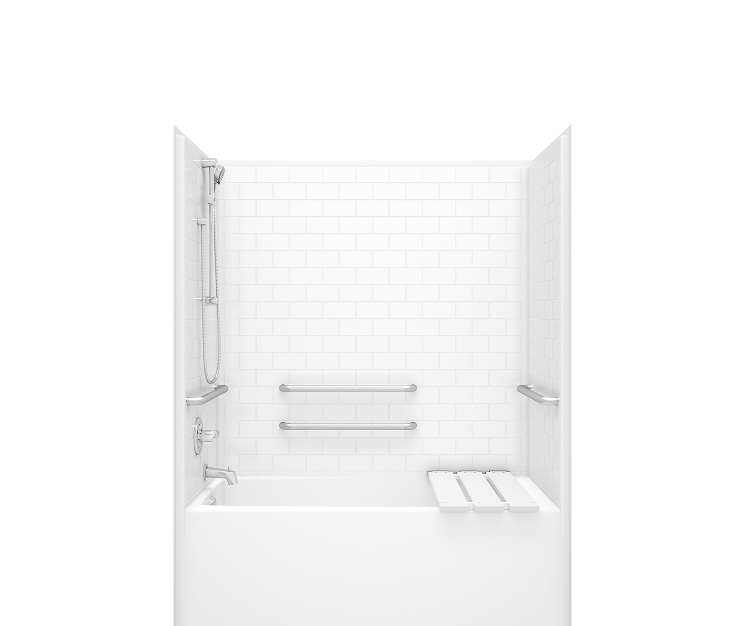 thumbnail image 2 of Paradise Bathworks Heaven Single Towel Bar - 18 Inch Chrome Bathroom Hardware 2 of 13