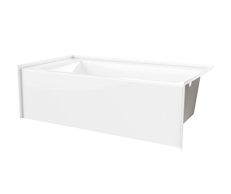 G 6032 TO MIN 60 x 33 AcrylX Alcove Bathtub with Left-Hand Drain in ...