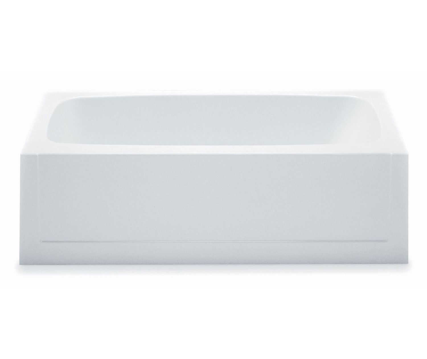 今年の新作から定番まで！ 254027 54 x 27 AcrylX Alcove Left-Hand Drain Bathtub in パーツ