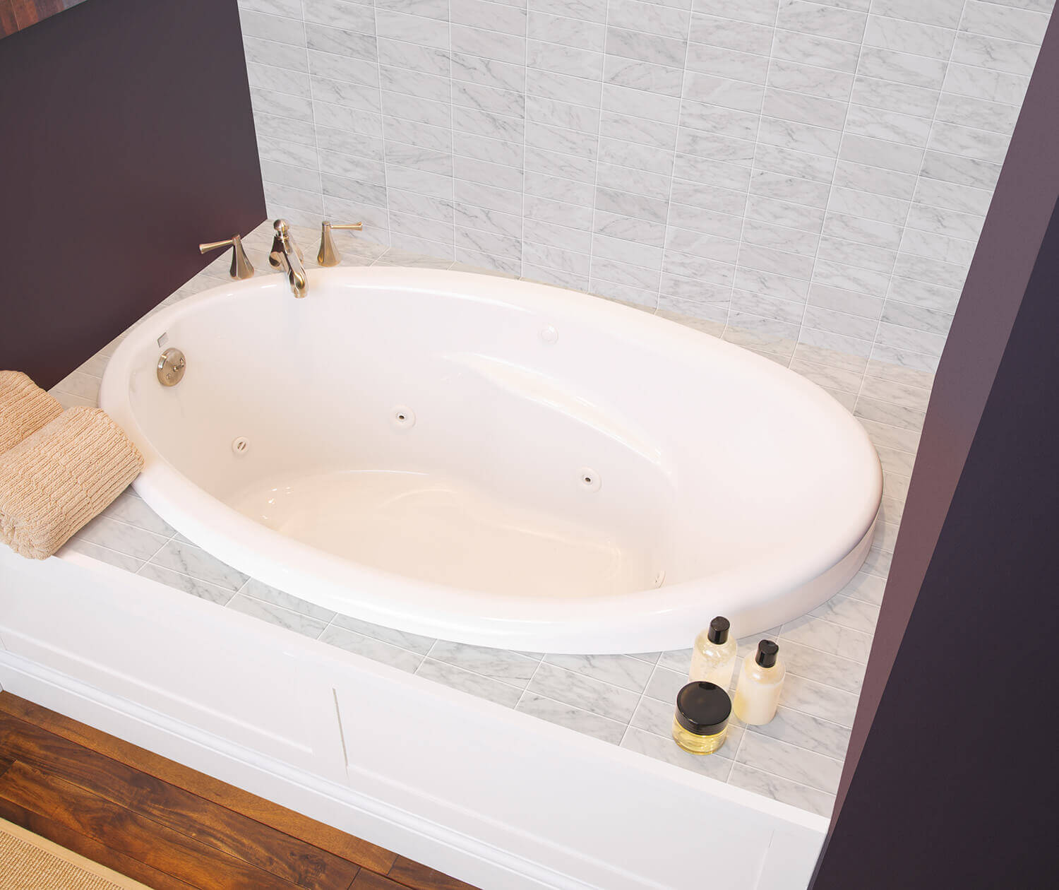 Starla 1X 57 x 38 Acrylic Drop-in Universal Drain Air