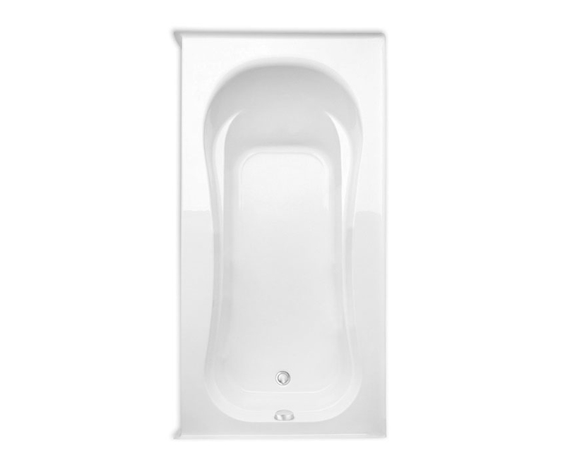 Vecelli 72 in. Acrylic Right Drain Rectangular Alcove Whirlpool Bathtub with Heater in White Vecelli 72 in. Acrylic Right Drain Rectangular Alcove Whirlpool Bathtub with Heater in White