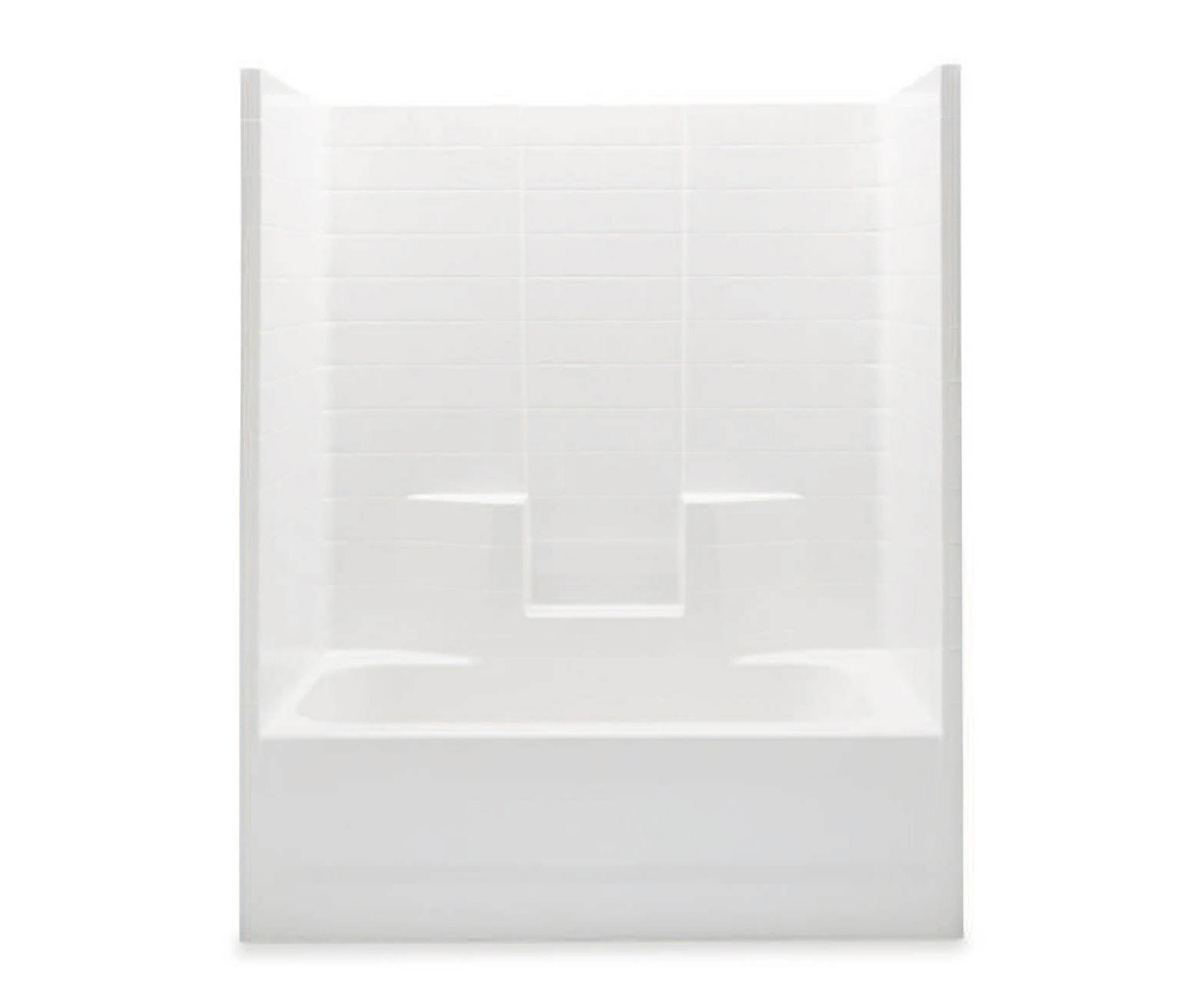 26033CCT 60 x 30 AcrylX Alcove Center Drain One-Piece Tub