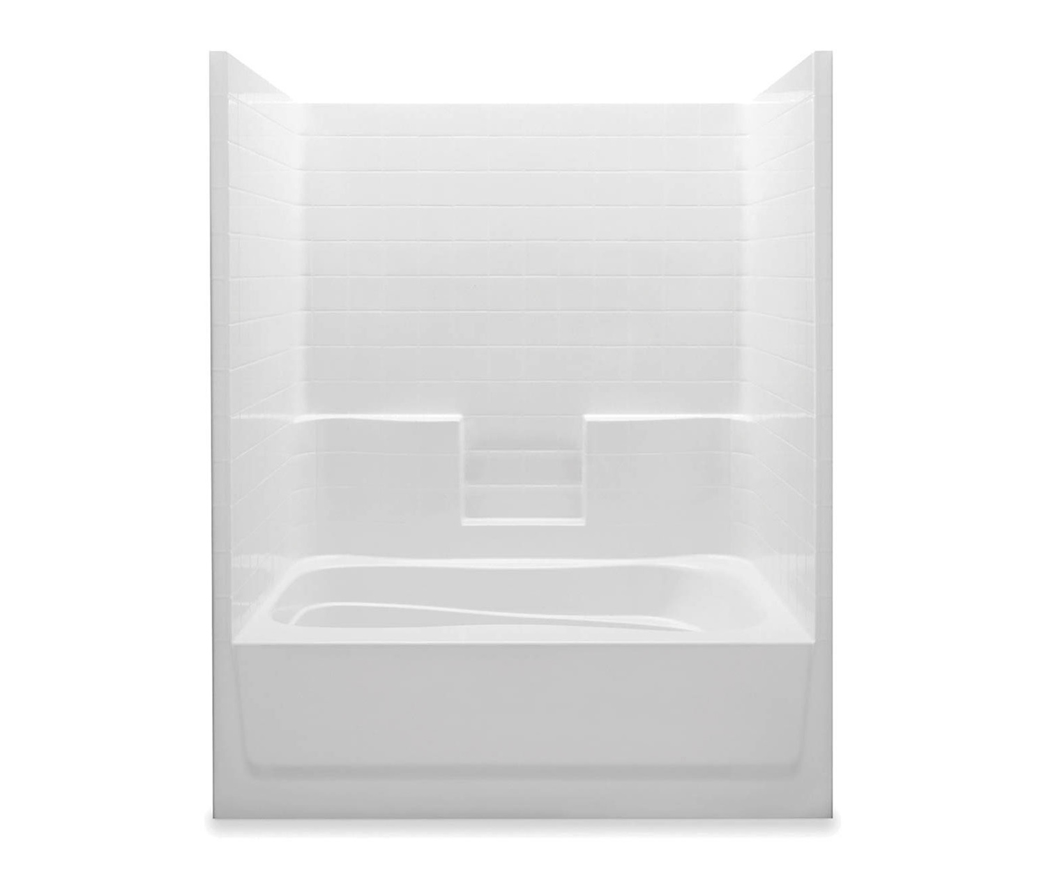 6036ST 60 x 36 AcrylX Alcove Left-Hand Drain One-Piece Tub 6036ST 60 x 36 AcrylX Alcove Left-Hand Drain One-Piece Tub