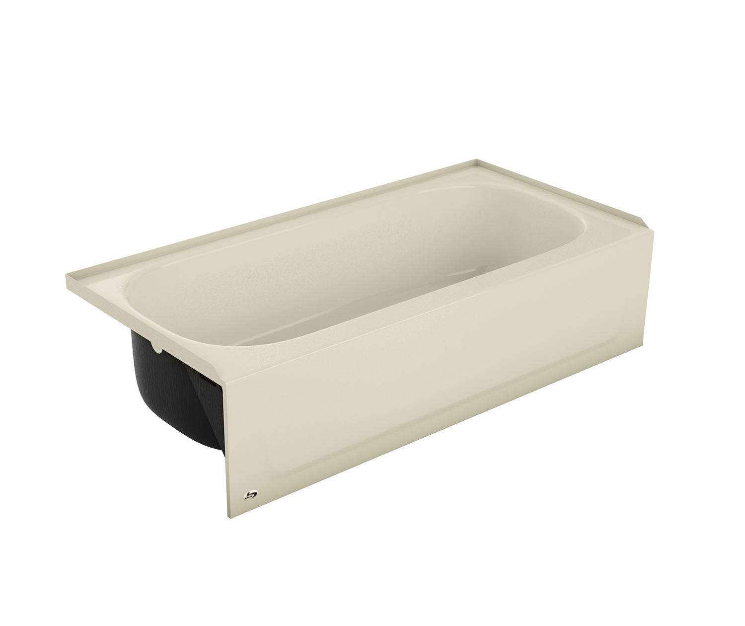 5' SynIron 1 60 x 30 Porcelain Enamel Alcove Bathtub