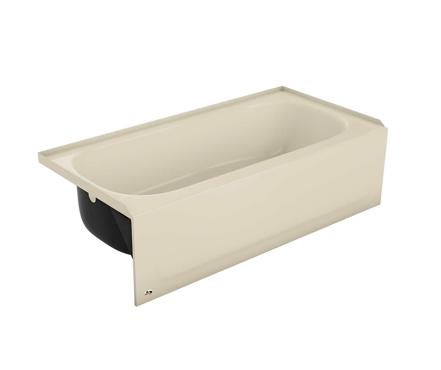 5' SynIron 1 AFR 60 x 30 Porcelain Enamel Alcove Bathtub