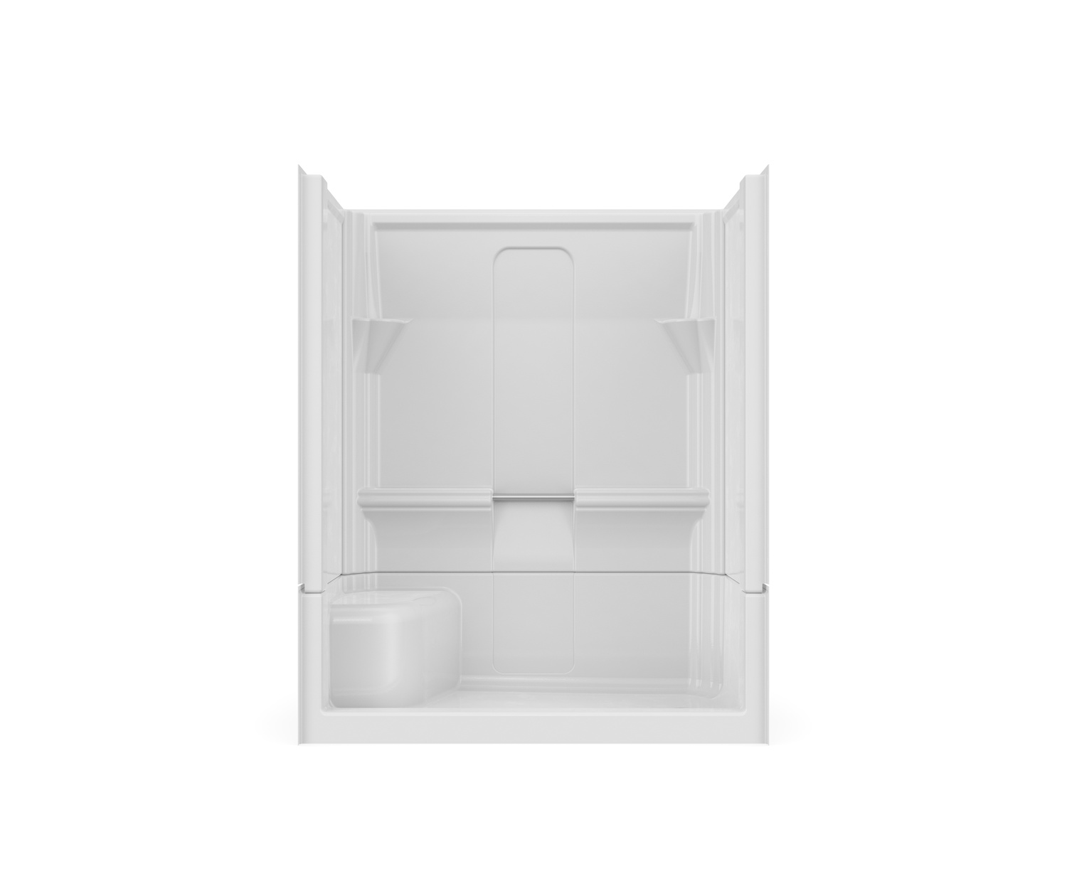 4S40LT/S 60 x 30 AcrylX Four-Piece Alcove Left-Hand Drain Shower