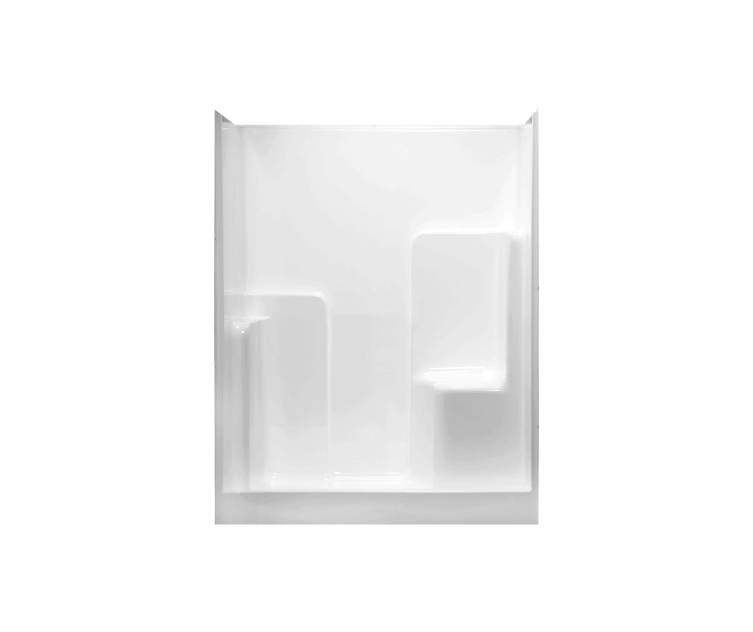 RE5836LX/S or RE5836RX/S 60 x 36 AcrylX One-Piece Alcove Center