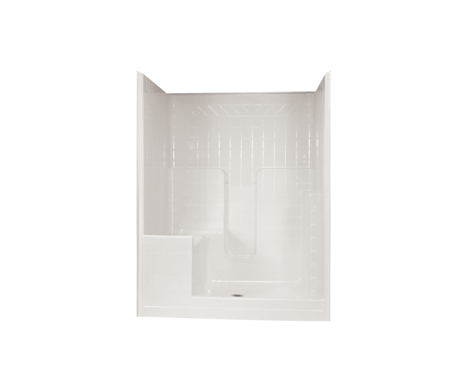 RE8846DL/S or RE8846DR/S 60 x 43 AcrylX One-Piece Alcove Center