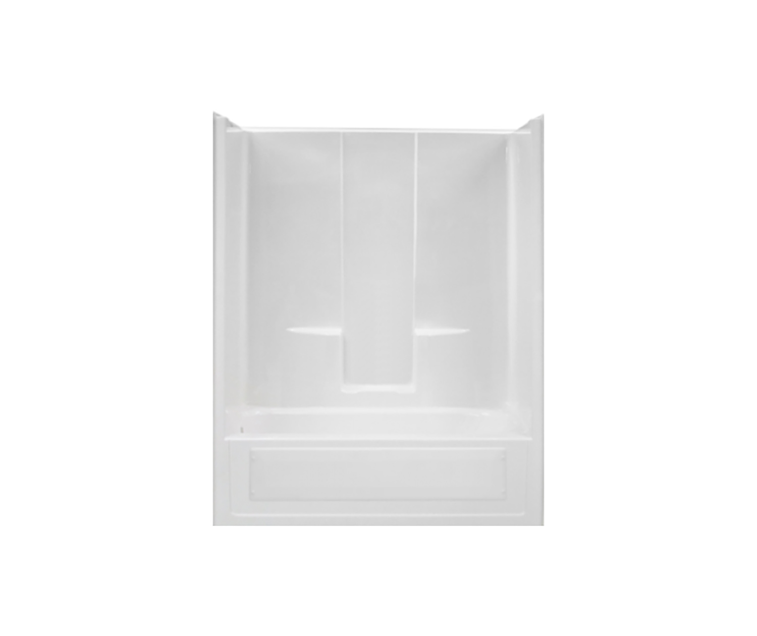 ANZZI Lexi-Class Series 60 x 36 x 60 White Acrylic Alcove Three