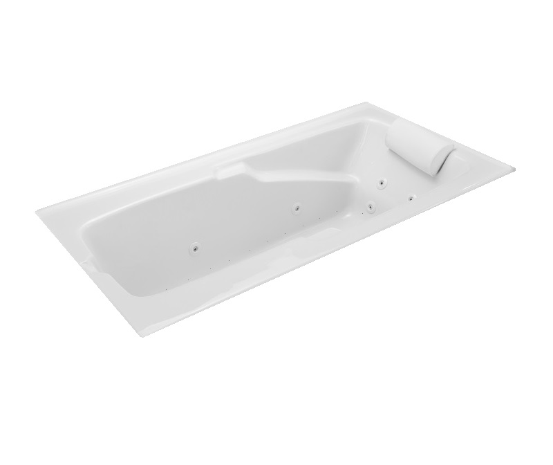 Mercer VII 66 x 36 Acrylic Drop-in End Drain Combined Silent