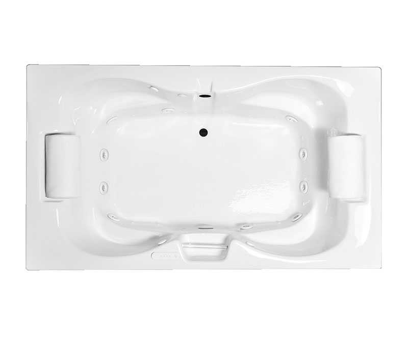 2 PERSON 72  Whirlpool bathtub, Jacuzzi bathtub, 2 person bathtub