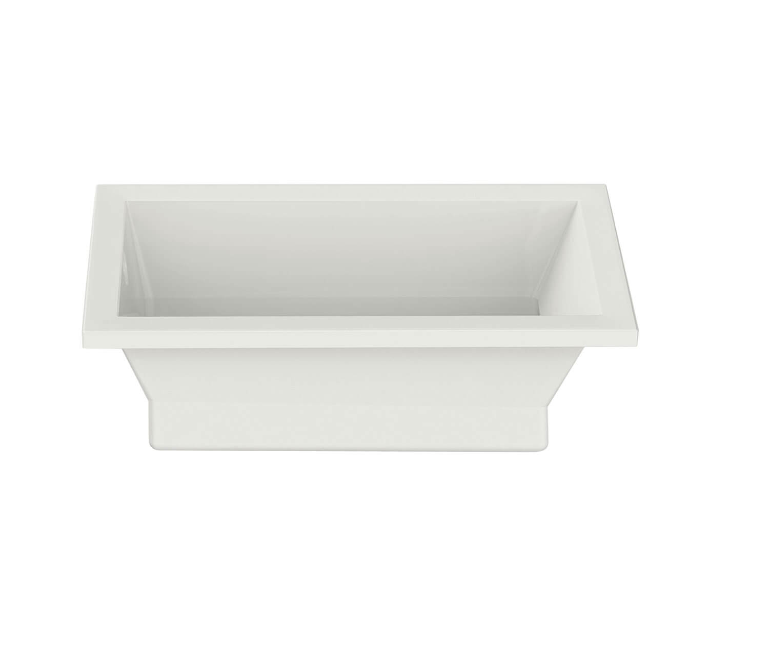 Aiiki 6636 Acrylic Drop-in End Drain Bathtub in White | Bath, Maax en