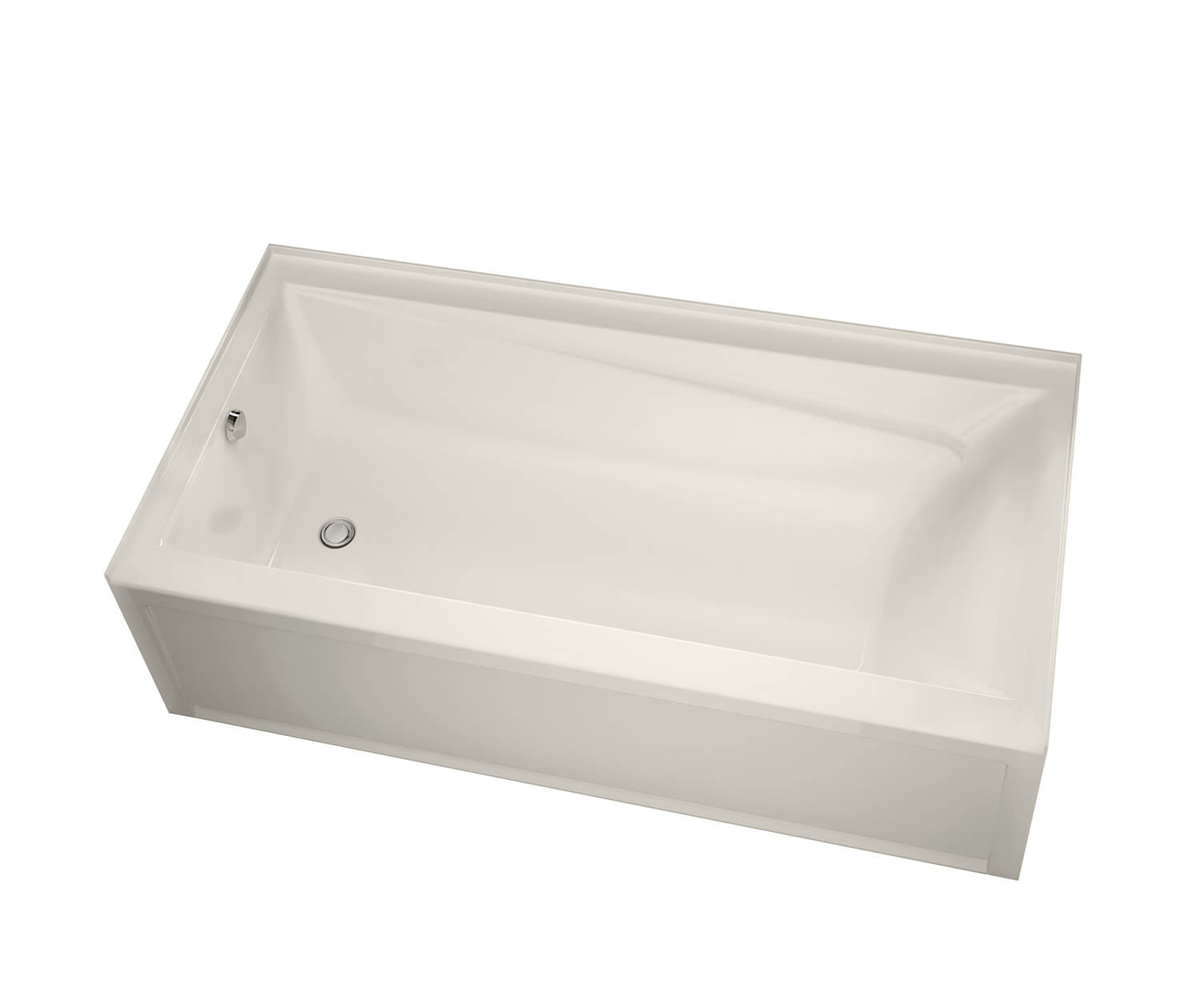 New Town 6032 IFS Acrylic Alcove RightHand Drain Aerosens Bathtub in