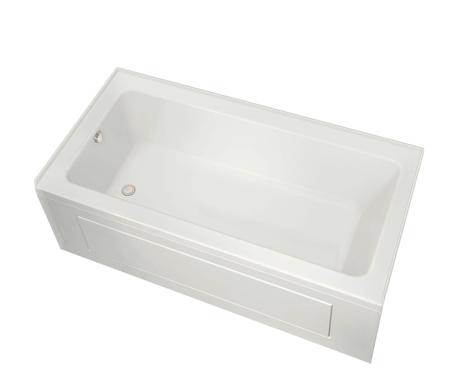 Pose 6032 IF Acrylic Alcove Left-Hand Drain Bathtub in White