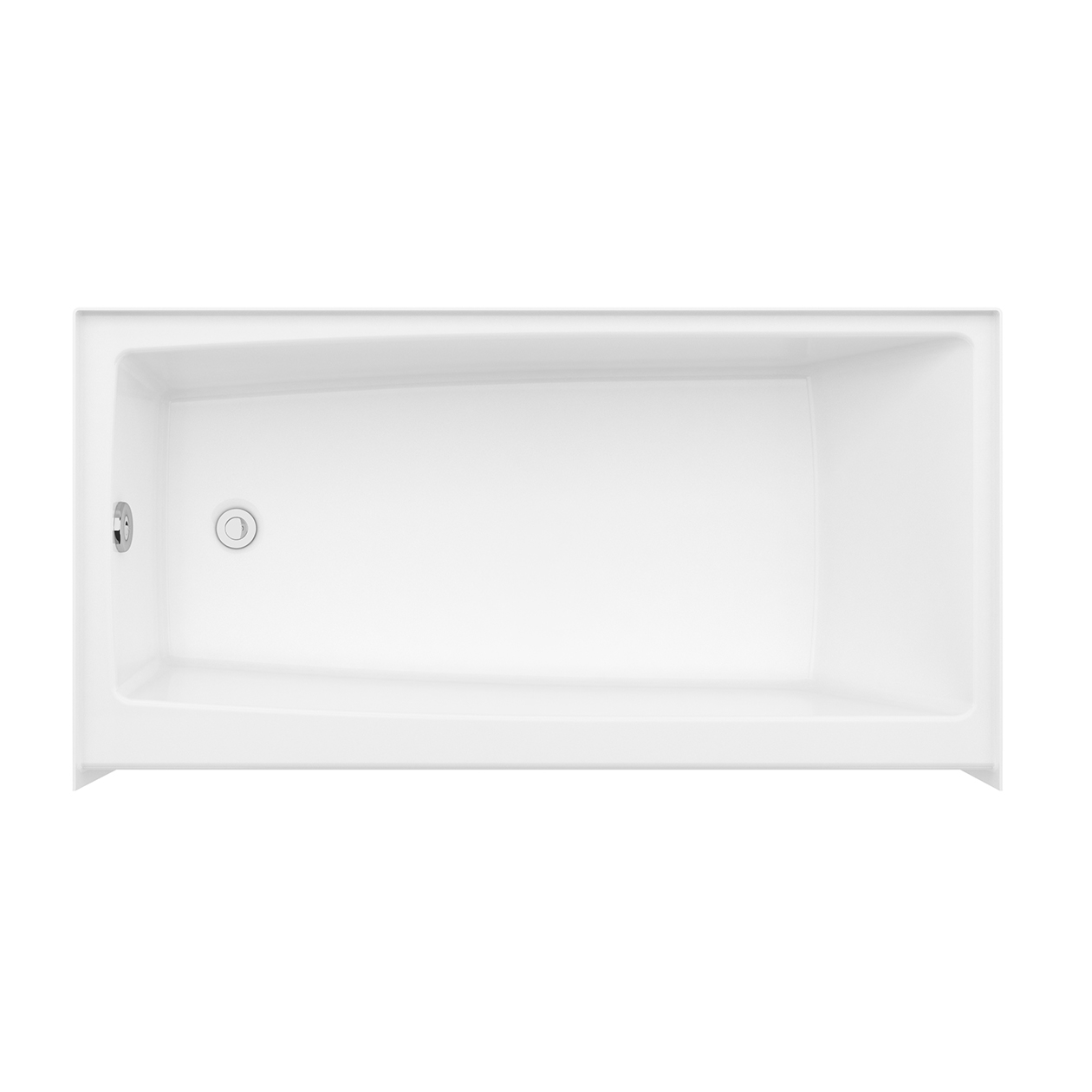 Jaxi 6030 AcrylX Alcove LeftHand Drain Bathtub in White Bath, Maax en
