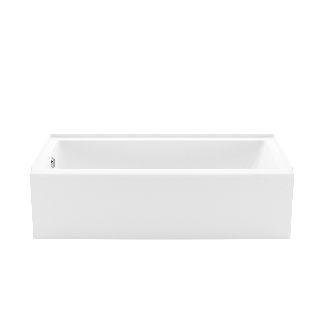 Bosca Access 6030 Acrylic Alcove LeftHand Drain Bathtub in White