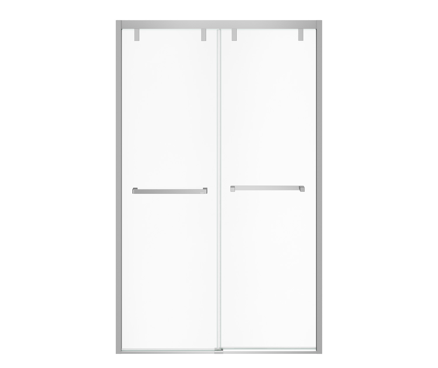 Uptown 44-47 x 76 in. 8 mm Bypass Shower Door for Alcove 