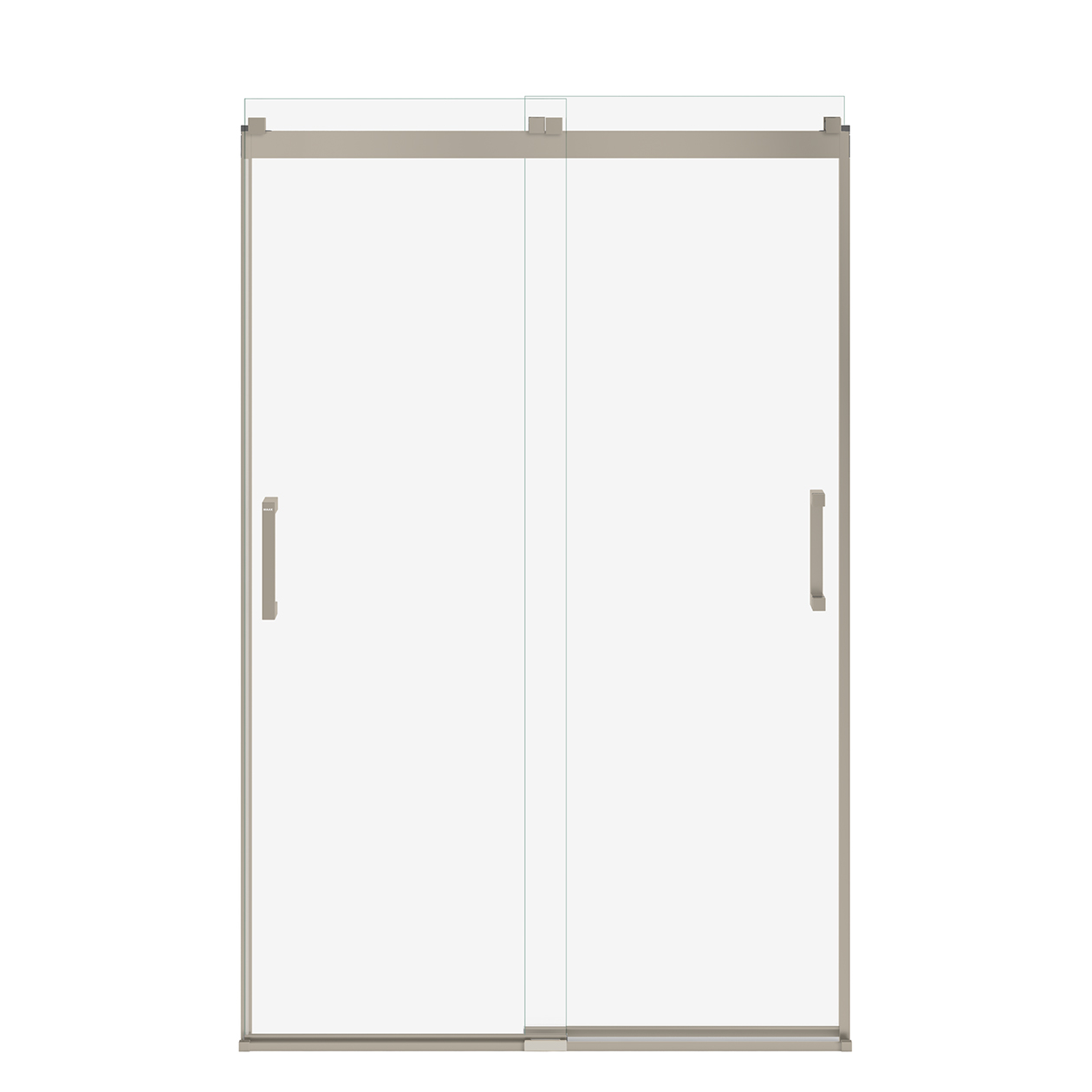 Revelation Square 4447 x 70 ½73 in. 8mm Bypass Shower Door for Alcove