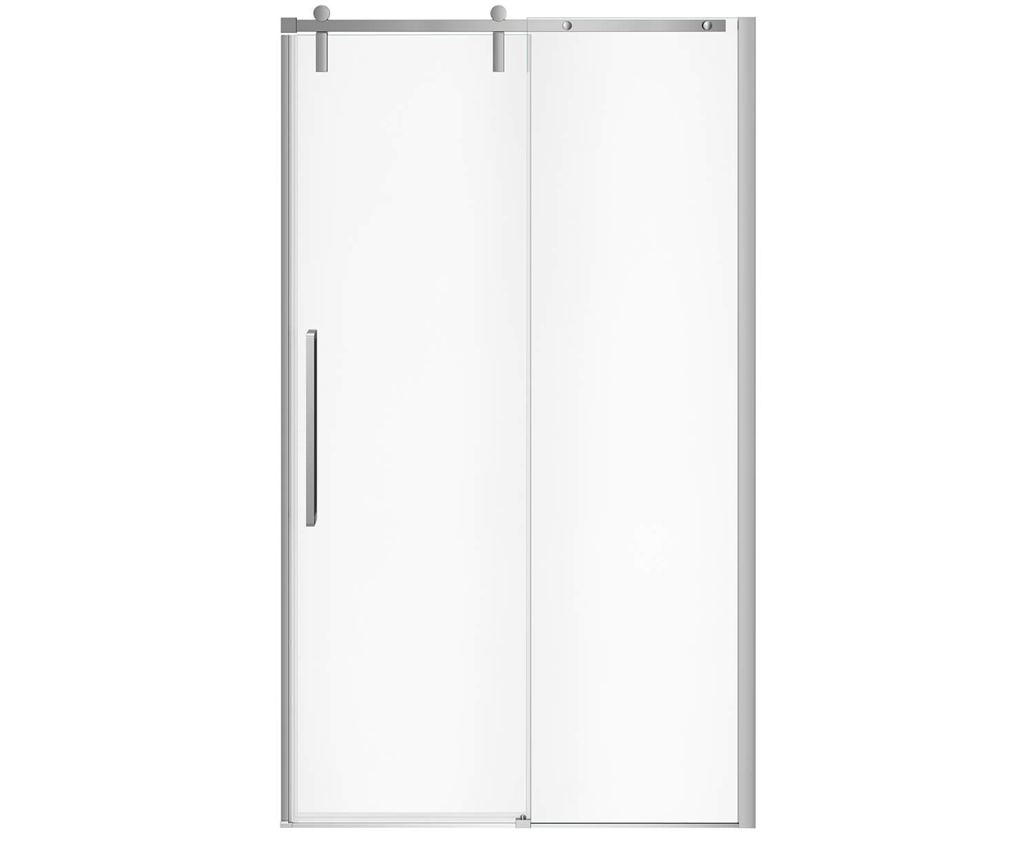 Nebula Porte de douche coulissante 44 ½-46 ½ x 78 ¾ po, 8mm pour