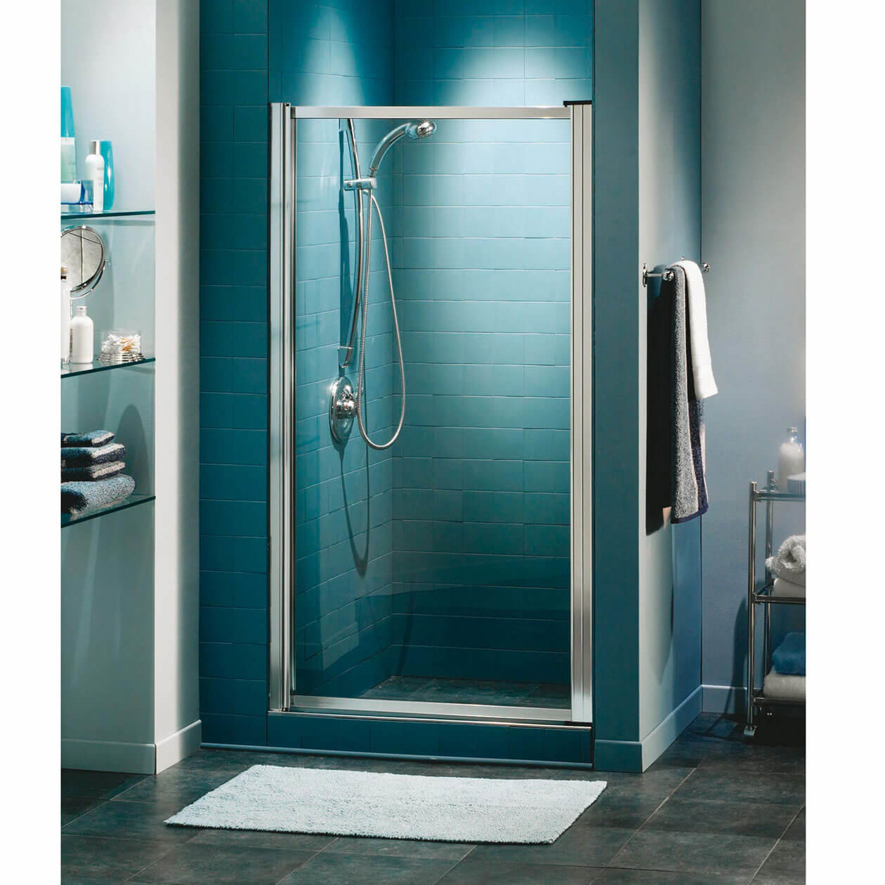 Gallery SH-3636 AcrylX Alcove Center Drain Two-Piece Shower Gallery SH-3636 AcrylX Alcove Center Drain Two-Piece Shower