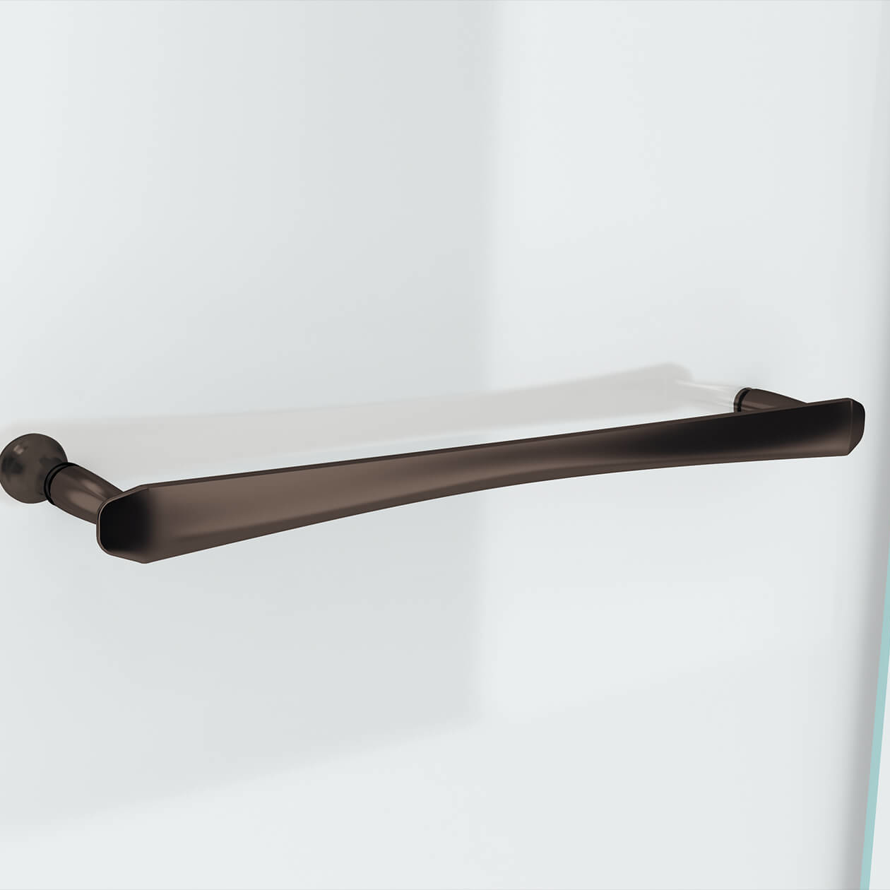 Reveal 71 41 ½-44 ½ x 71 ½ in. 8mm Pivot Shower Door for