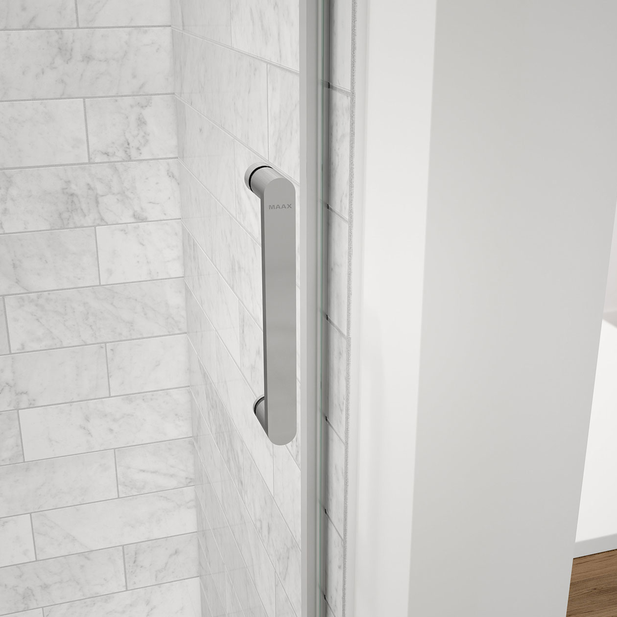 Radia Neo-angle 38 x 38 x 71 ½ in. 6 mm Sliding Shower Door