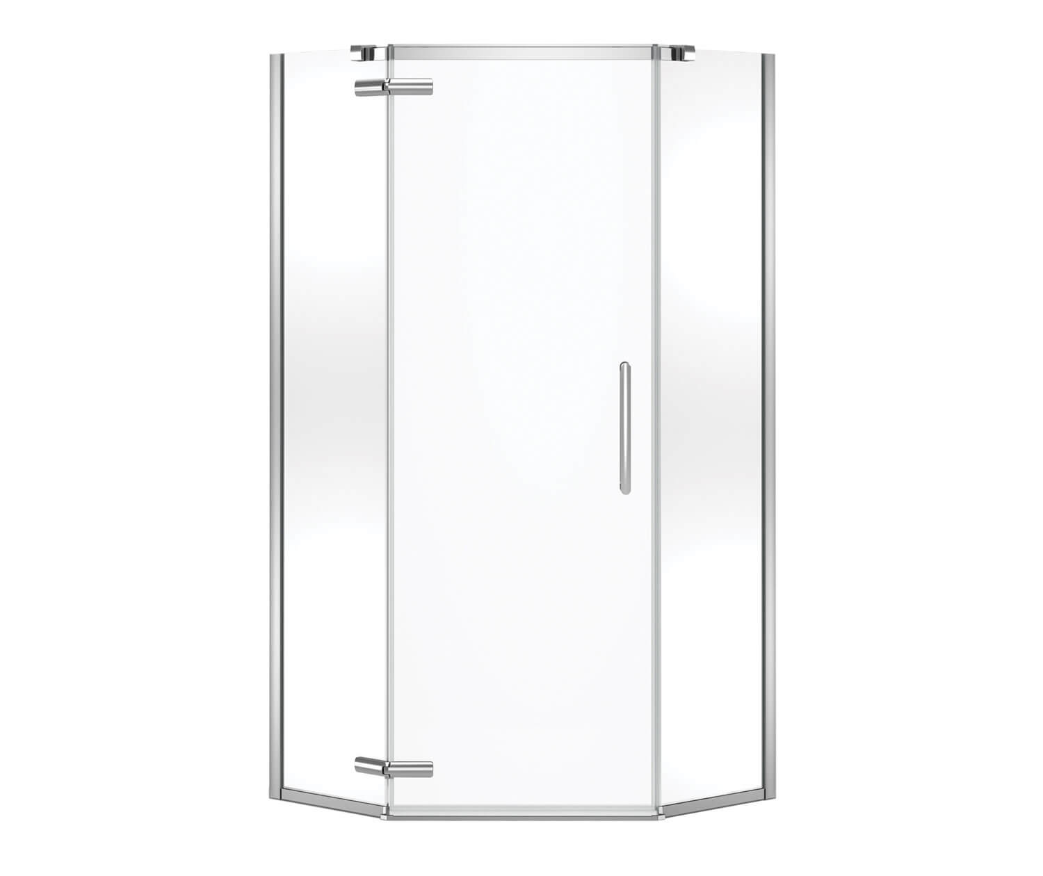 Hana Neo-angle 38 x 38 x 75 in. 8mm Pivot Shower Door for Corner