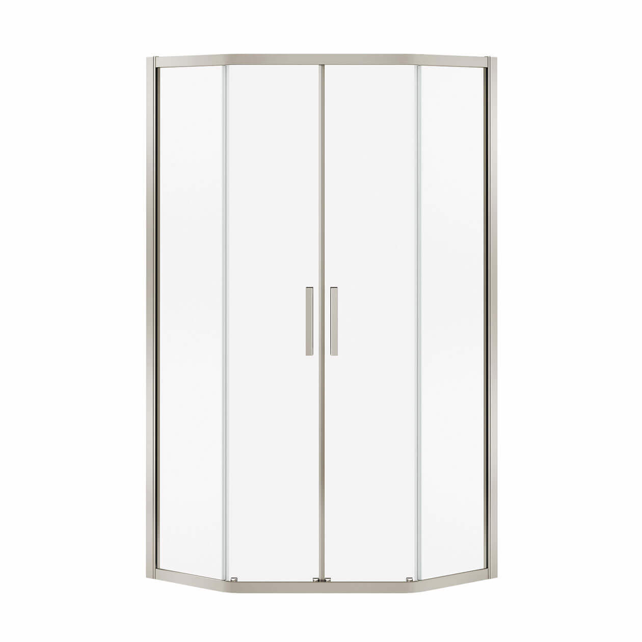Radia Neo-round 36 x 36 x 71 ½ in. 6 mm Sliding Shower Door