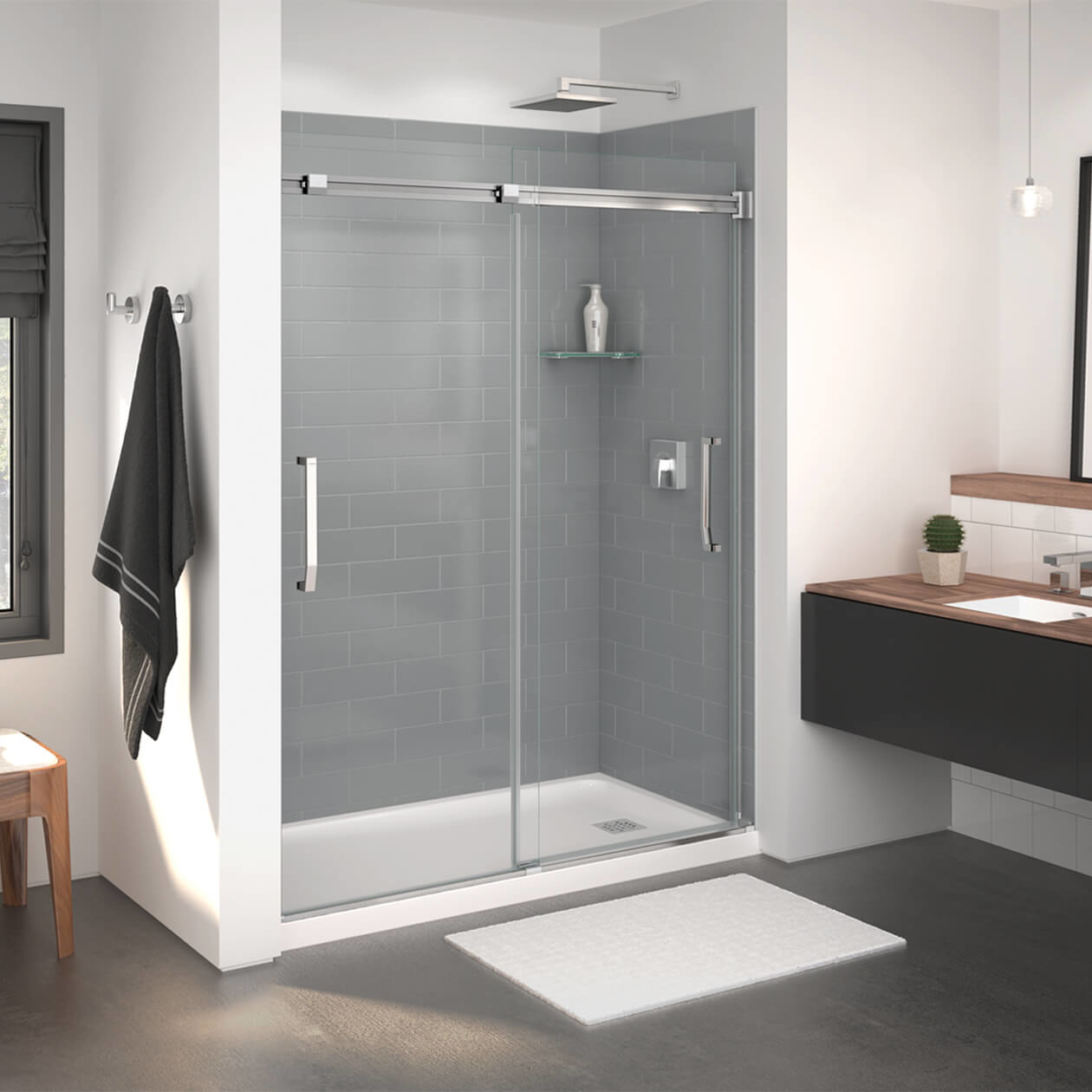 非売品 AcrylX AFR 3060 KDS Alcove in Shower Four-Piece Drain Center トップス